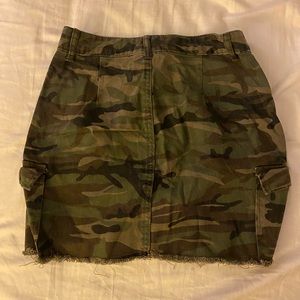 Camo Shein Skirt (size 4)